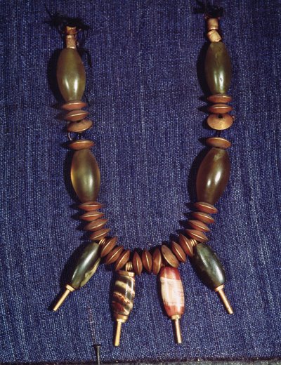 Necklace, from Mohenjo-Daro, Indus Valley, Pakistan by Harappan